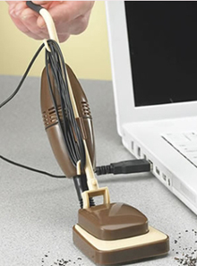 Usb retro vacuum cleaner