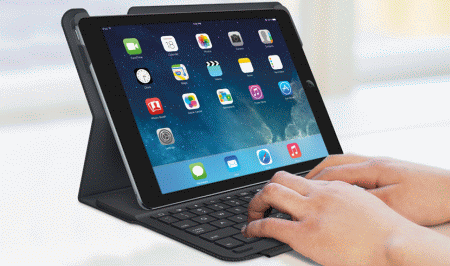 type+ tastiera di logitech per ipad air